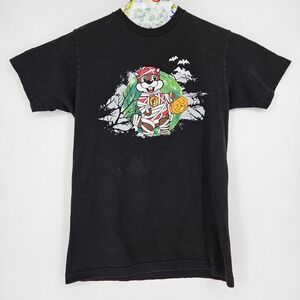 Buc-ees Shirt Mens Medium Halloween Boo Crew Bucees Gas Station Black Tee‎ M
